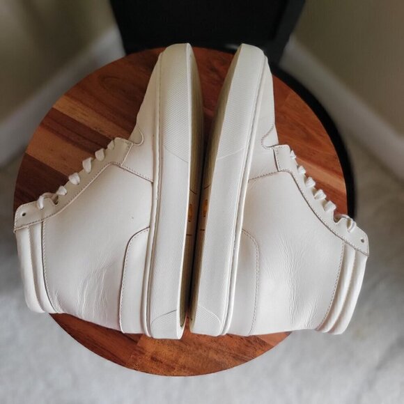 NISOLO  - Everyday Mid Top  Bone Leather Womens  Sneaker- SZ 7 - Picture 7 of 9